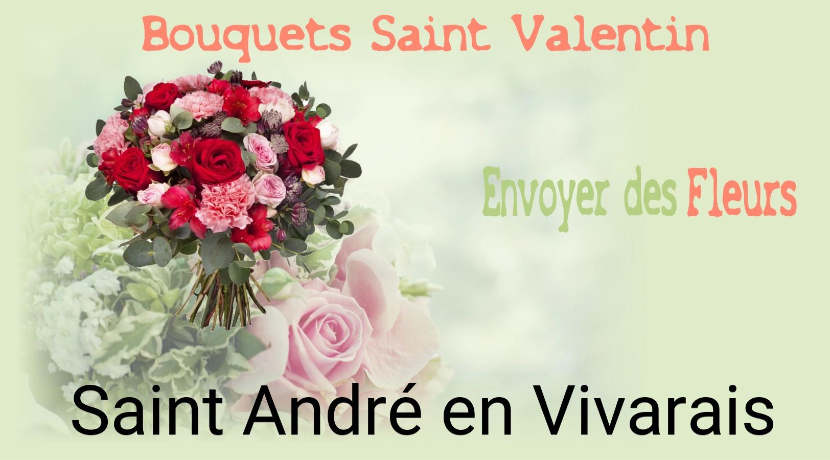 Roses de Saint-Valentin livrées à Saint-André-en-Vivarais